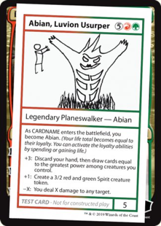 Abian, Luvion Usurper (2021 Edition) [Mystery Booster Playtest Cards] | Eastridge Sports Cards & Games