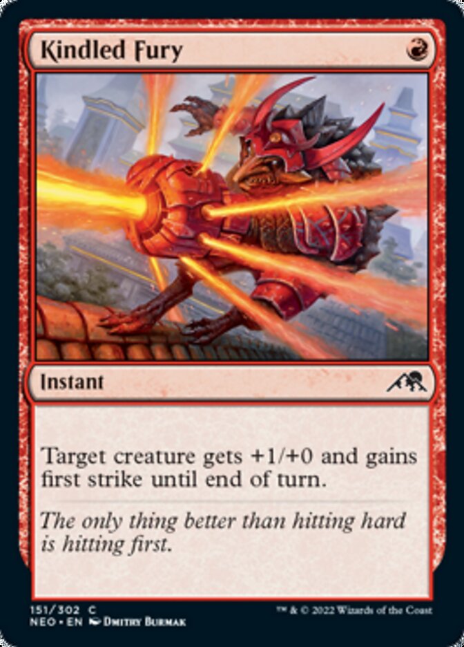 Kindled Fury [Kamigawa: Neon Dynasty] | Eastridge Sports Cards & Games