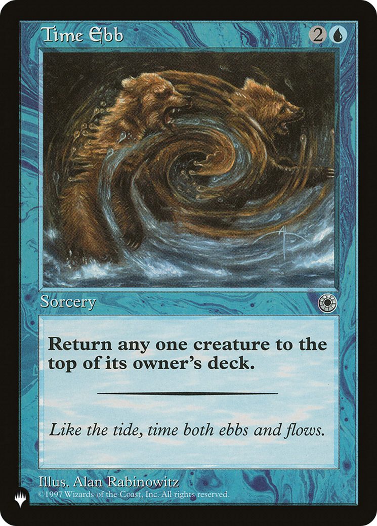 Time Ebb [The List Reprints] | Eastridge Sports Cards & Games