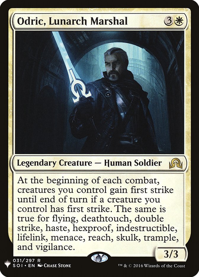 Odric, Lunarch Marshal [The List] | Eastridge Sports Cards & Games