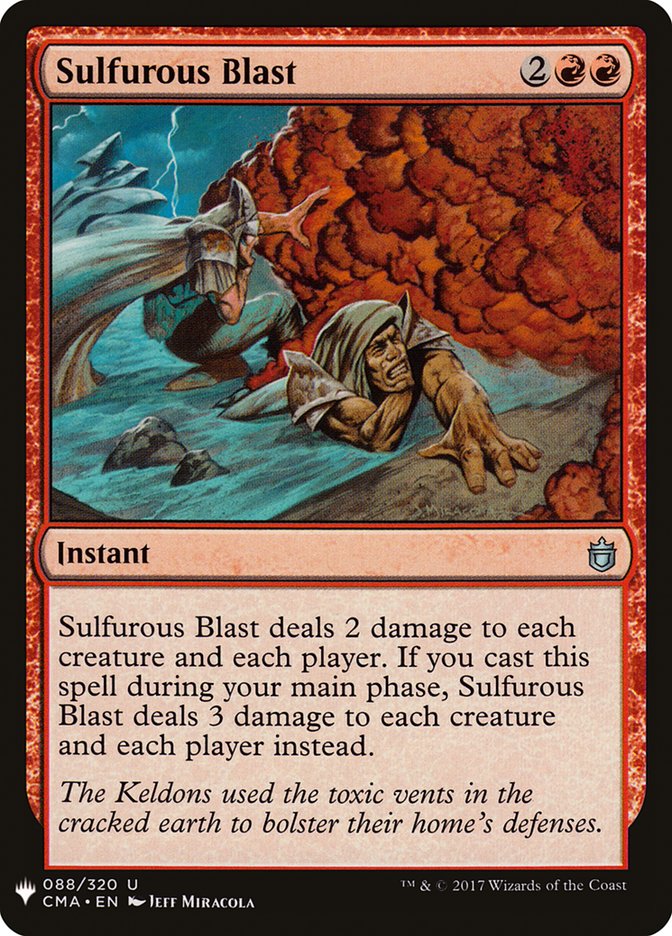 Sulfurous Blast [Mystery Booster] | Eastridge Sports Cards & Games