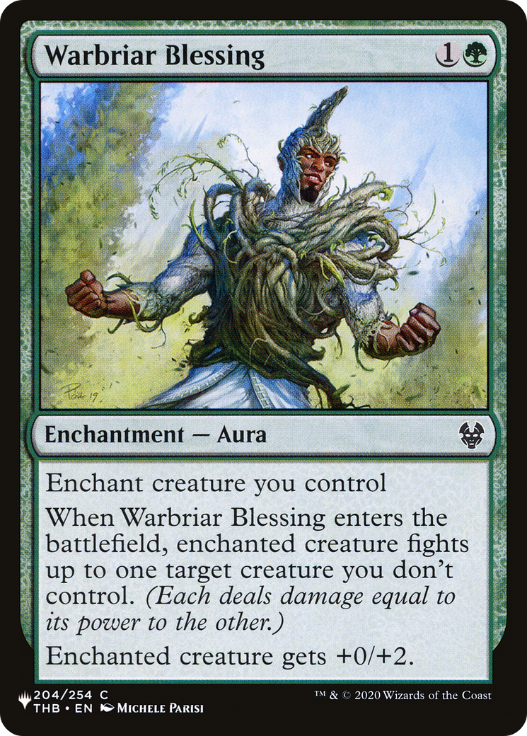 Warbriar Blessing [The List] | Eastridge Sports Cards & Games