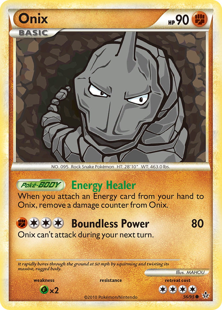 Onix (56/95) [HeartGold & SoulSilver: Unleashed] | Eastridge Sports Cards & Games