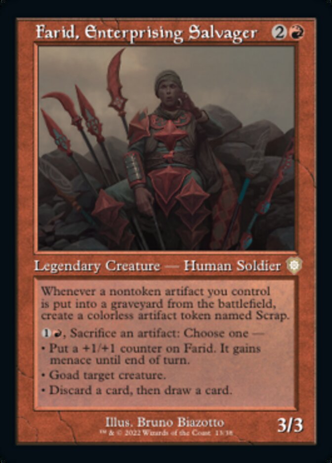 Farid, Enterprising Salvager (Retro) [The Brothers' War Commander] | Eastridge Sports Cards & Games