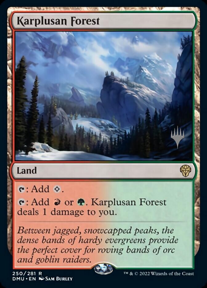 Karplusan Forest (Promo Pack) [Dominaria United Promos] | Eastridge Sports Cards & Games