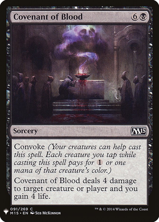 Covenant of Blood [Mystery Booster] | Eastridge Sports Cards & Games