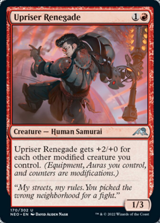 Upriser Renegade [Kamigawa: Neon Dynasty] | Eastridge Sports Cards & Games