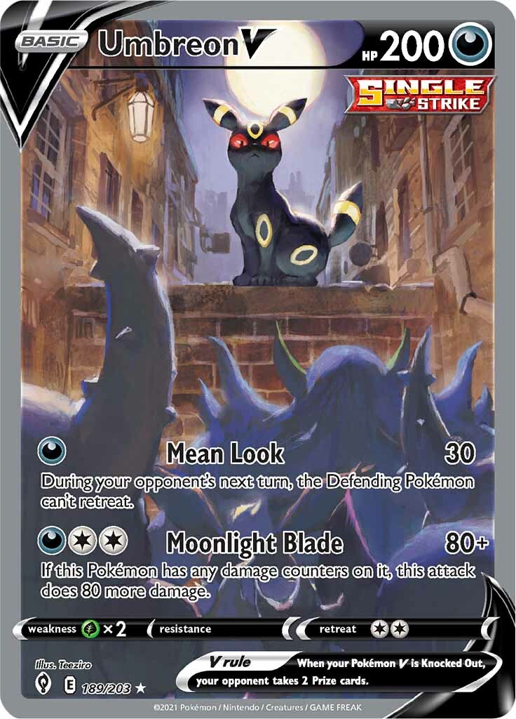 Umbreon V (189/203) [Sword & Shield: Evolving Skies] | Eastridge Sports Cards & Games