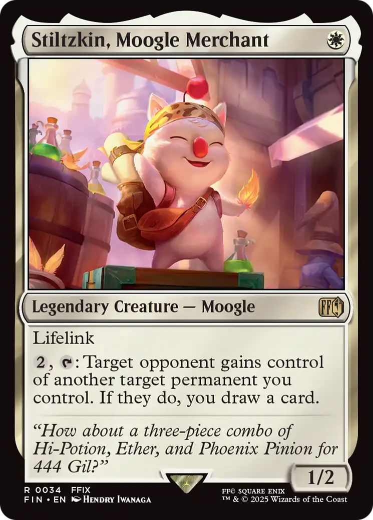 Stiltzkin, Moogle Merchant [FINAL FANTASY] | Eastridge Sports Cards & Games
