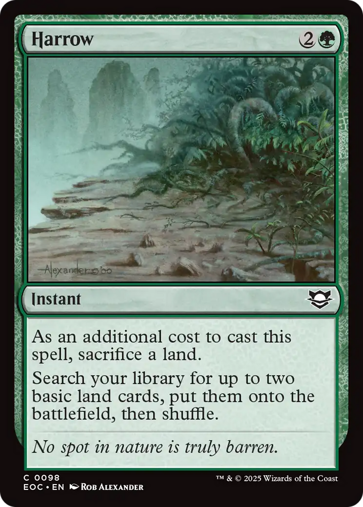 Harrow [Edge of Eternities Commander] | Eastridge Sports Cards & Games