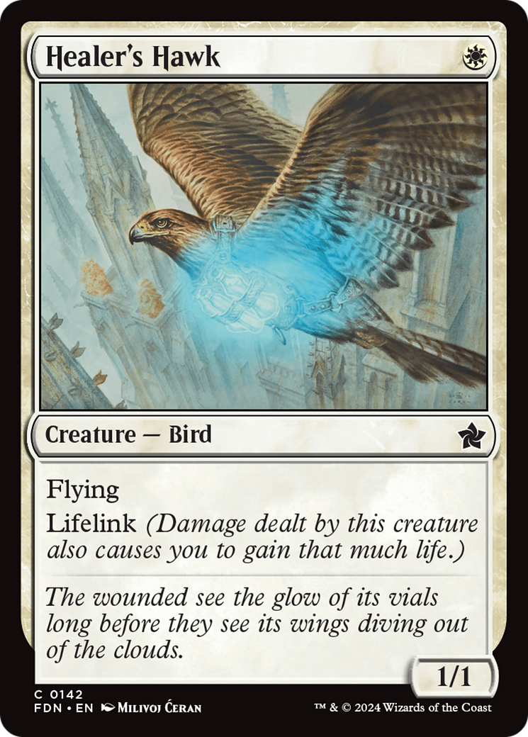 Healer's Hawk [Foundations] | Eastridge Sports Cards & Games