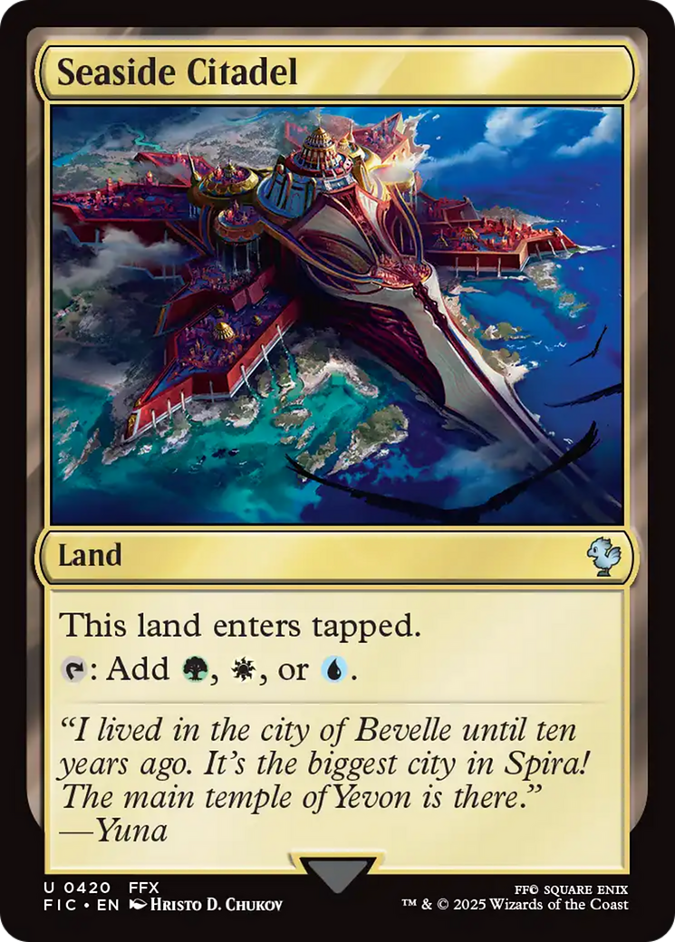 Seaside Citadel [FINAL FANTASY Commander] | Eastridge Sports Cards & Games