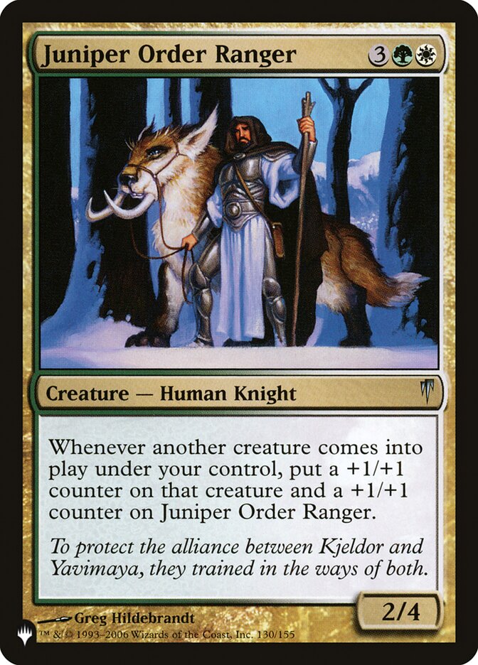 Juniper Order Ranger [The List] | Eastridge Sports Cards & Games
