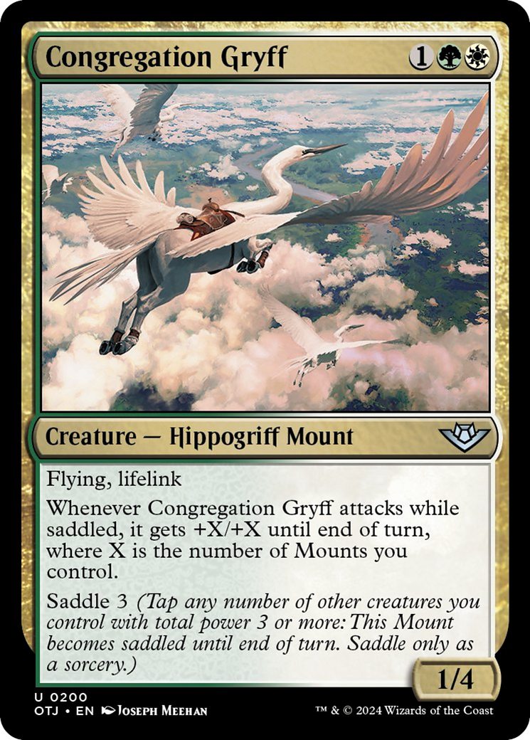 Congregation Gryff [Outlaws of Thunder Junction] | Eastridge Sports Cards & Games