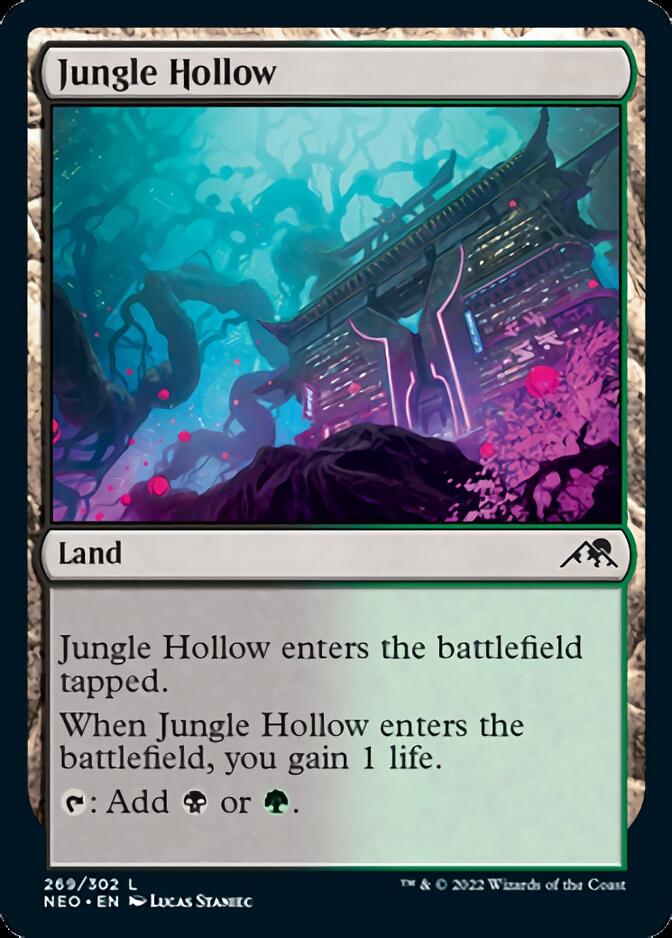 Jungle Hollow [Kamigawa: Neon Dynasty] | Eastridge Sports Cards & Games