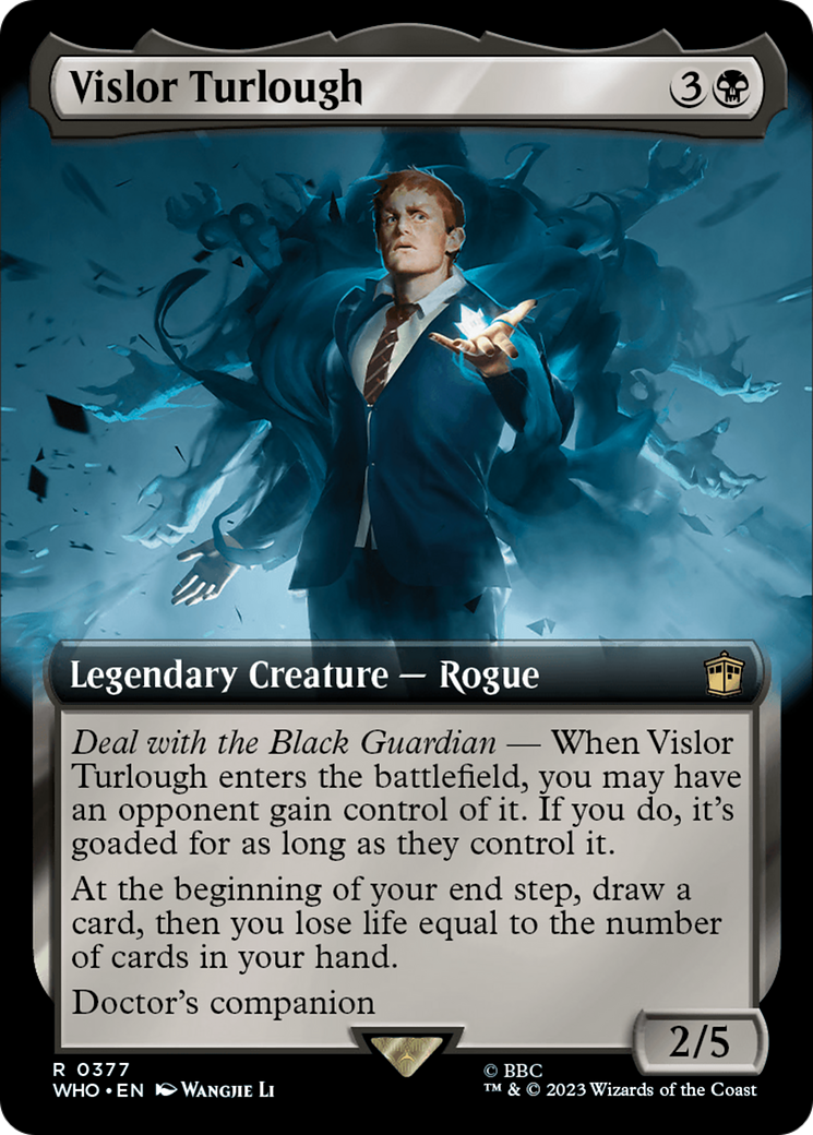 Vislor Turlough (Extended Art) [Doctor Who] | Eastridge Sports Cards & Games