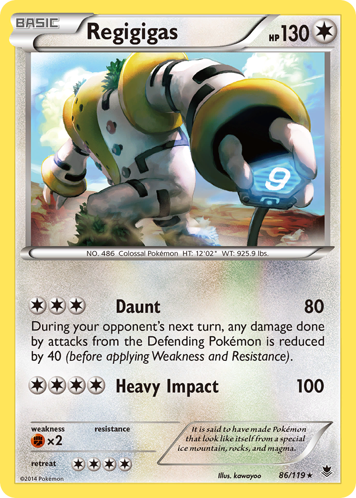 Regigigas (86/119) [XY: Phantom Forces] | Eastridge Sports Cards & Games