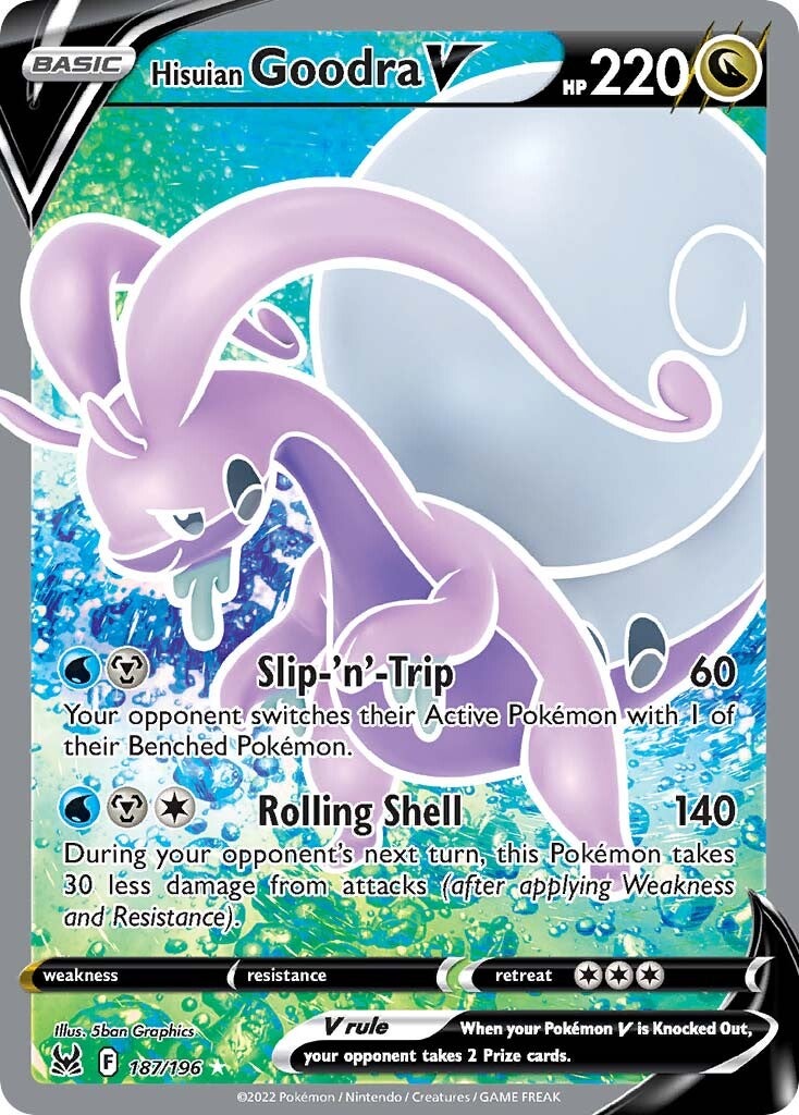 Hisuian Goodra V (187/196) [Sword & Shield: Lost Origin] | Eastridge Sports Cards & Games