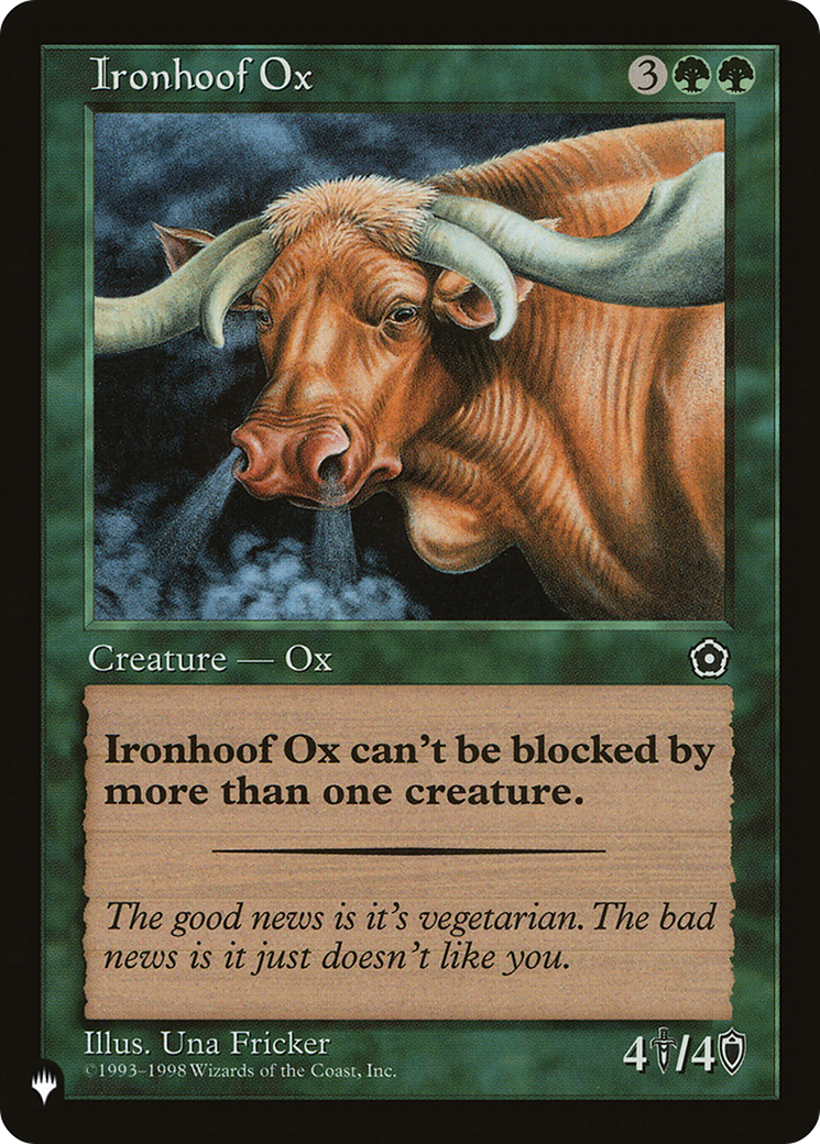 Ironhoof Ox [The List Reprints] | Eastridge Sports Cards & Games