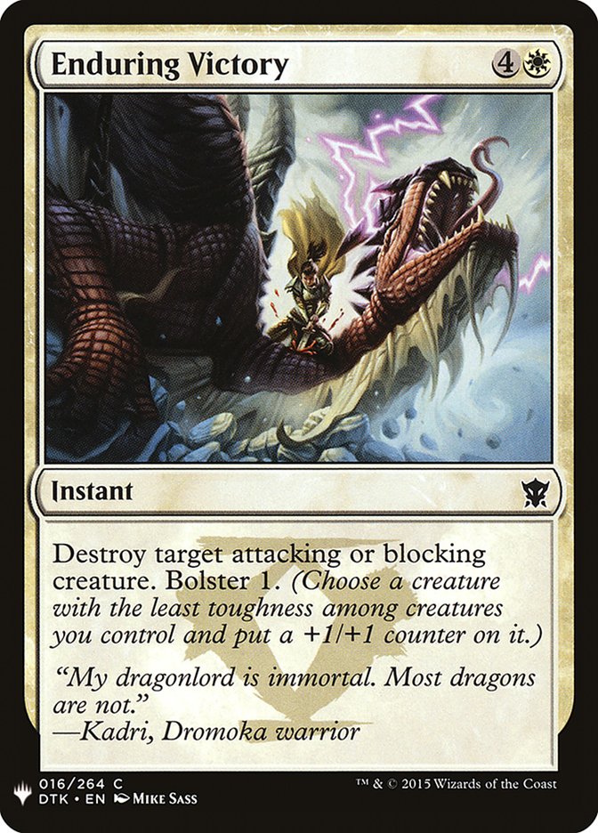 Enduring Victory [Mystery Booster] | Eastridge Sports Cards & Games