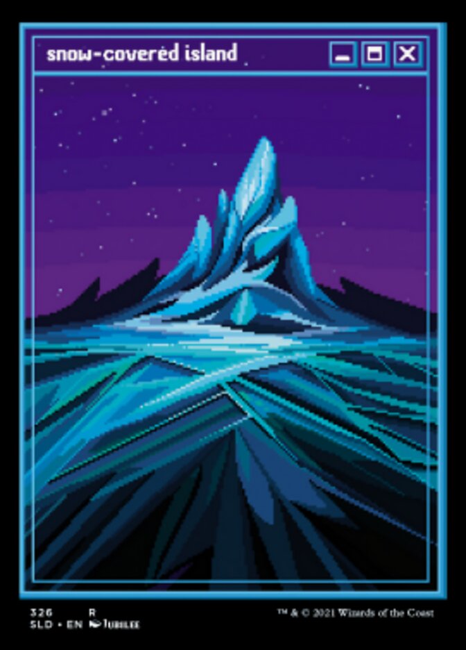 Snow-Covered Island (Foil Etched) [Secret Lair Drop Series] | Eastridge Sports Cards & Games