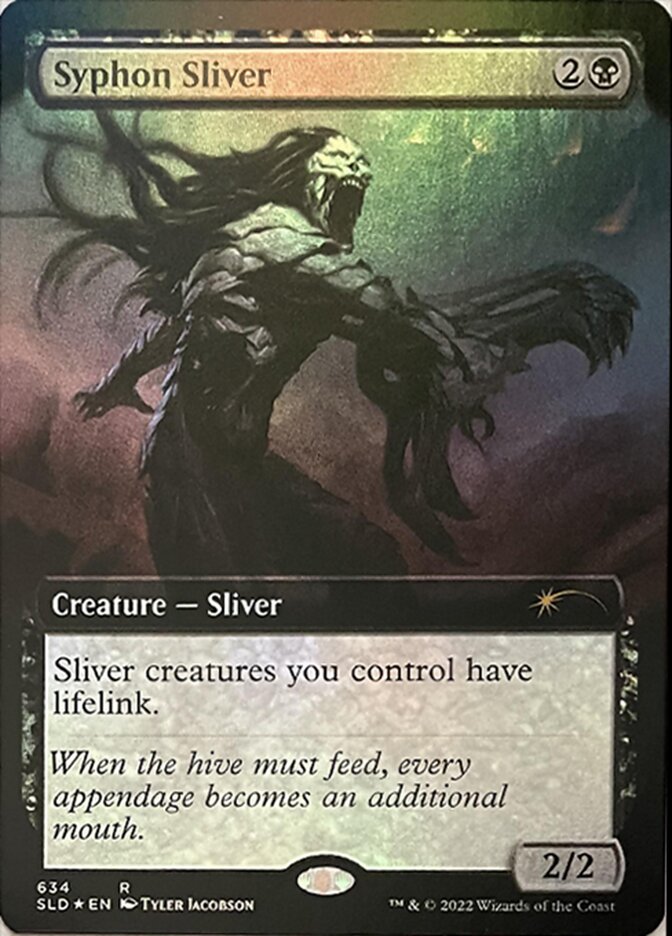 Syphon Sliver (Extended Art) [Secret Lair Drop Promos] | Eastridge Sports Cards & Games