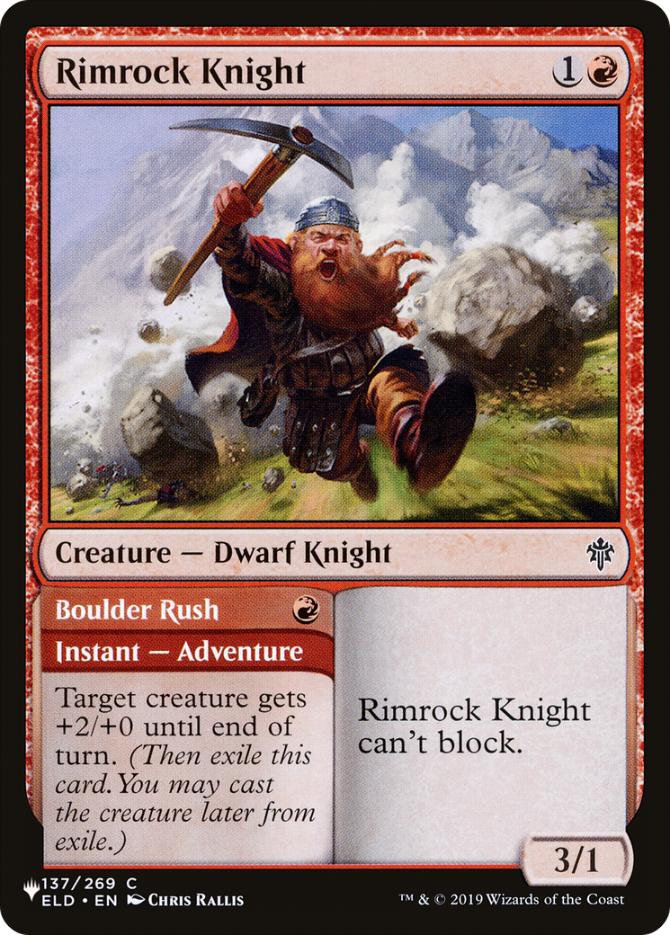 Rimrock Knight [The List] | Eastridge Sports Cards & Games