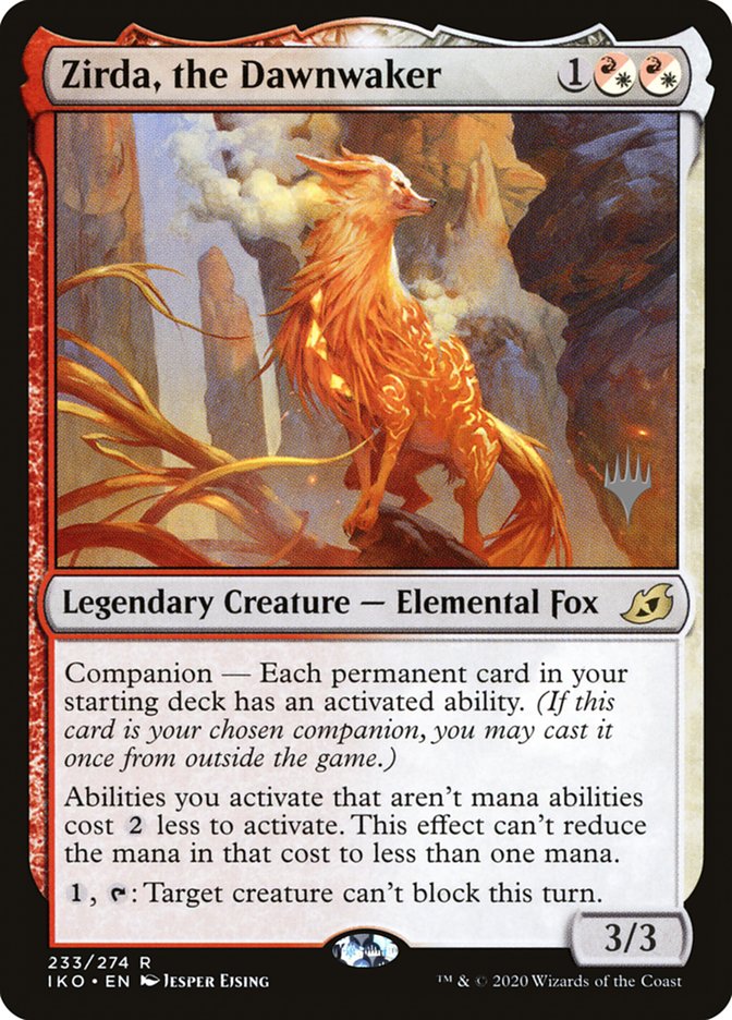 Zirda, the Dawnwaker (Promo Pack) [Ikoria: Lair of Behemoths Promos] | Eastridge Sports Cards & Games