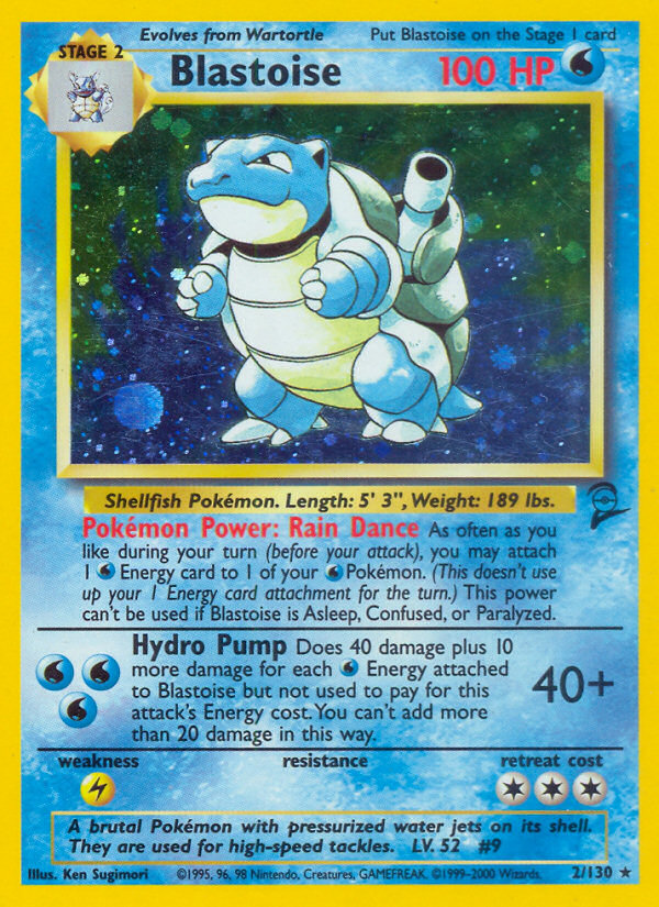 Blastoise (2/130) [Base Set 2] | Eastridge Sports Cards & Games