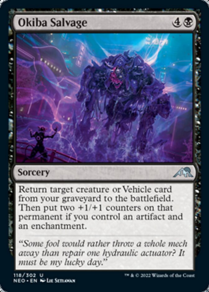 Okiba Salvage [Kamigawa: Neon Dynasty] | Eastridge Sports Cards & Games