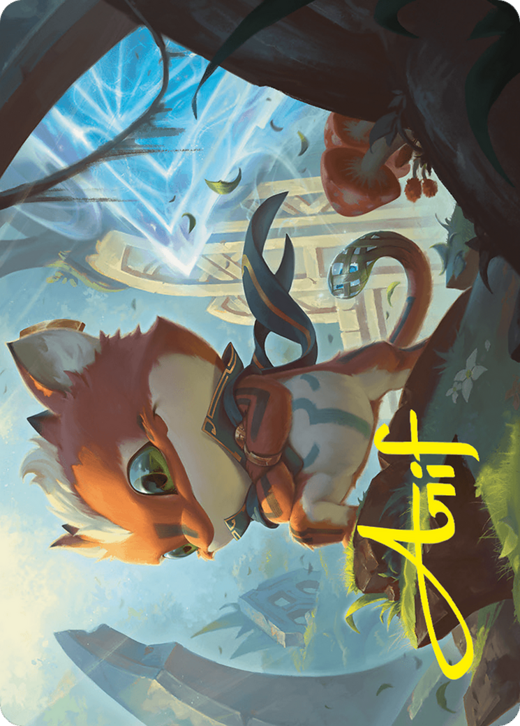Loot, Exuberant Explorer Art Card (12/54) (Gold-Stamped Signature) [Foundations Art Series] | Eastridge Sports Cards & Games
