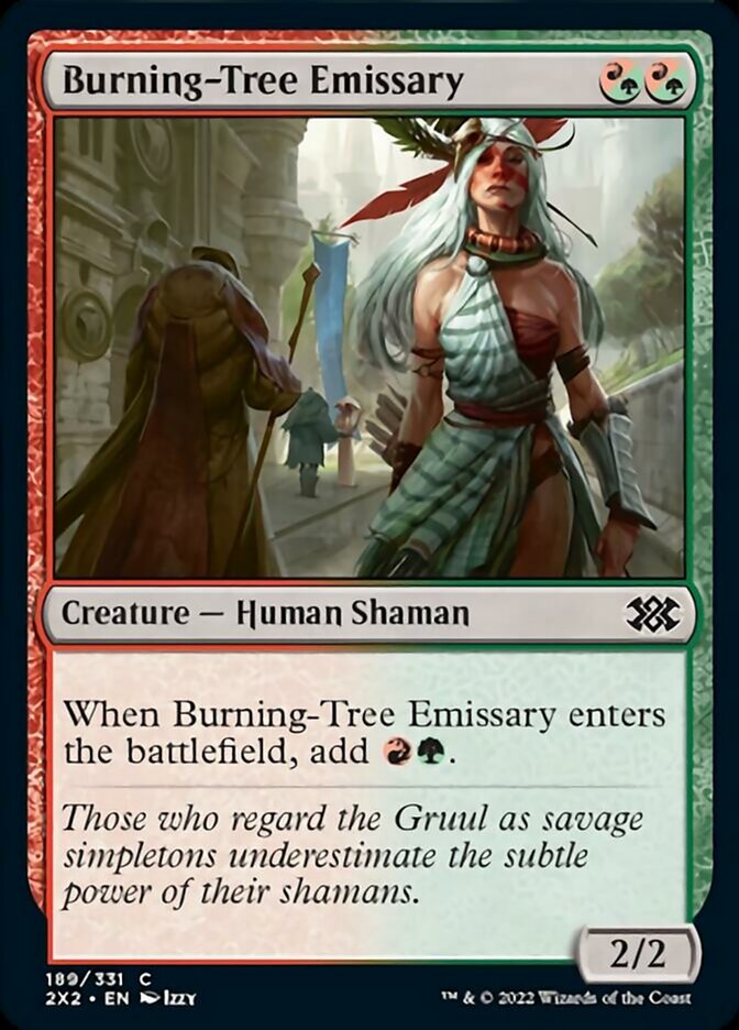 Burning-Tree Emissary [Double Masters 2022] | Eastridge Sports Cards & Games