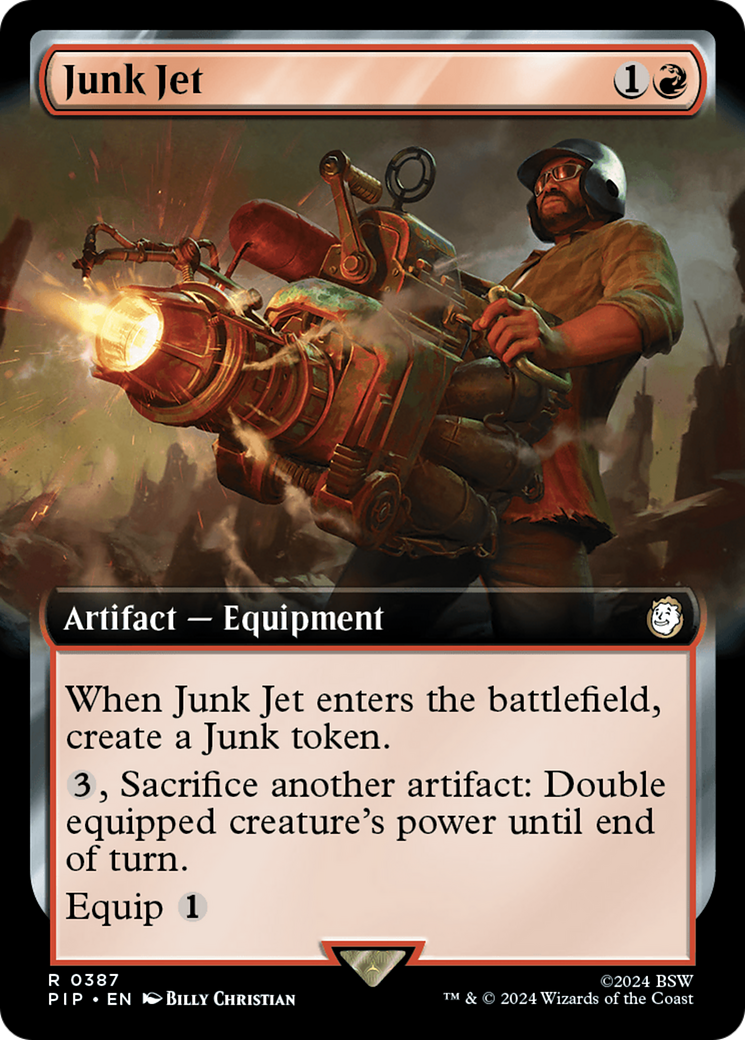 Junk Jet (Extended Art) [Fallout] | Eastridge Sports Cards & Games