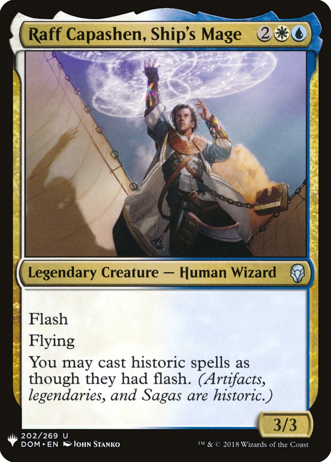 Raff Capashen, Ship's Mage [Mystery Booster] | Eastridge Sports Cards & Games