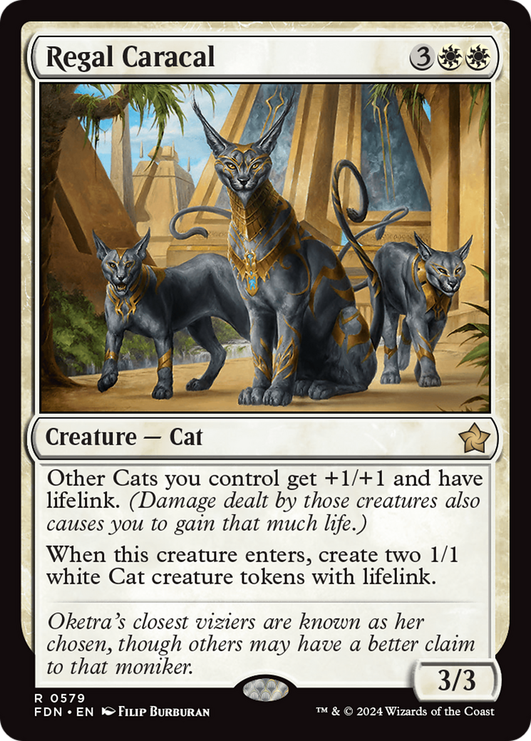 Regal Caracal [Foundations] | Eastridge Sports Cards & Games