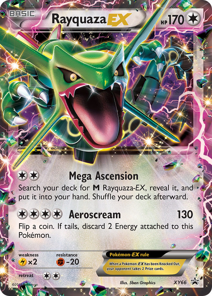 Rayquaza EX (XY66) [XY: Black Star Promos] | Eastridge Sports Cards & Games