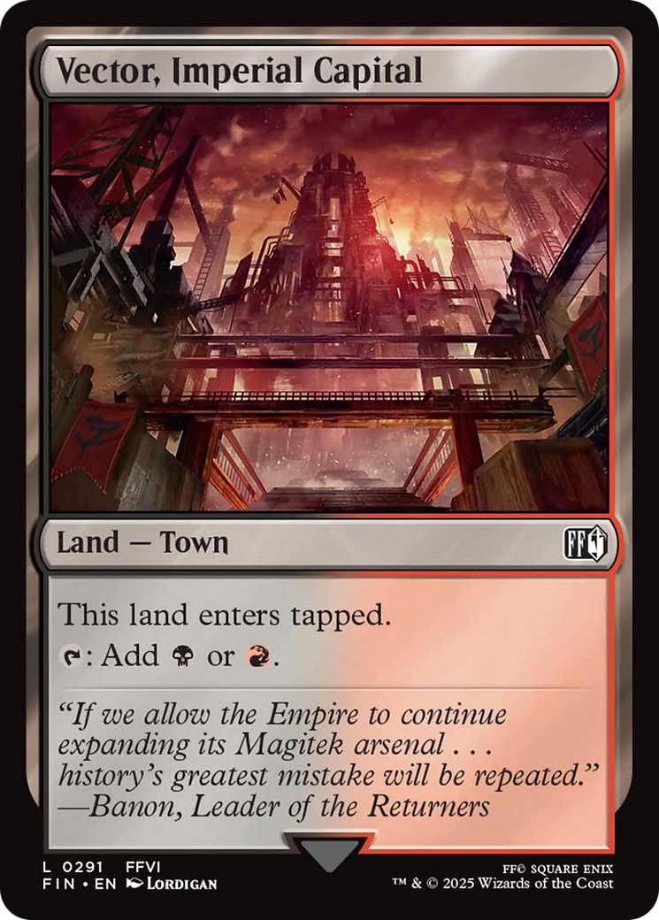 Vector, Imperial Capital [FINAL FANTASY] | Eastridge Sports Cards & Games