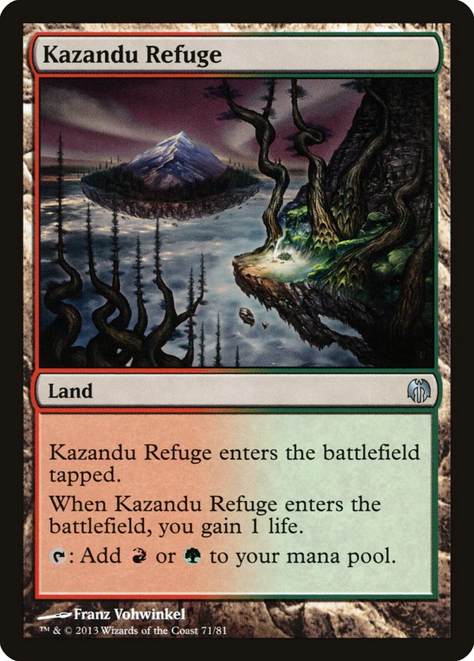 Kazandu Refuge [Duel Decks: Heroes vs. Monsters] | Eastridge Sports Cards & Games