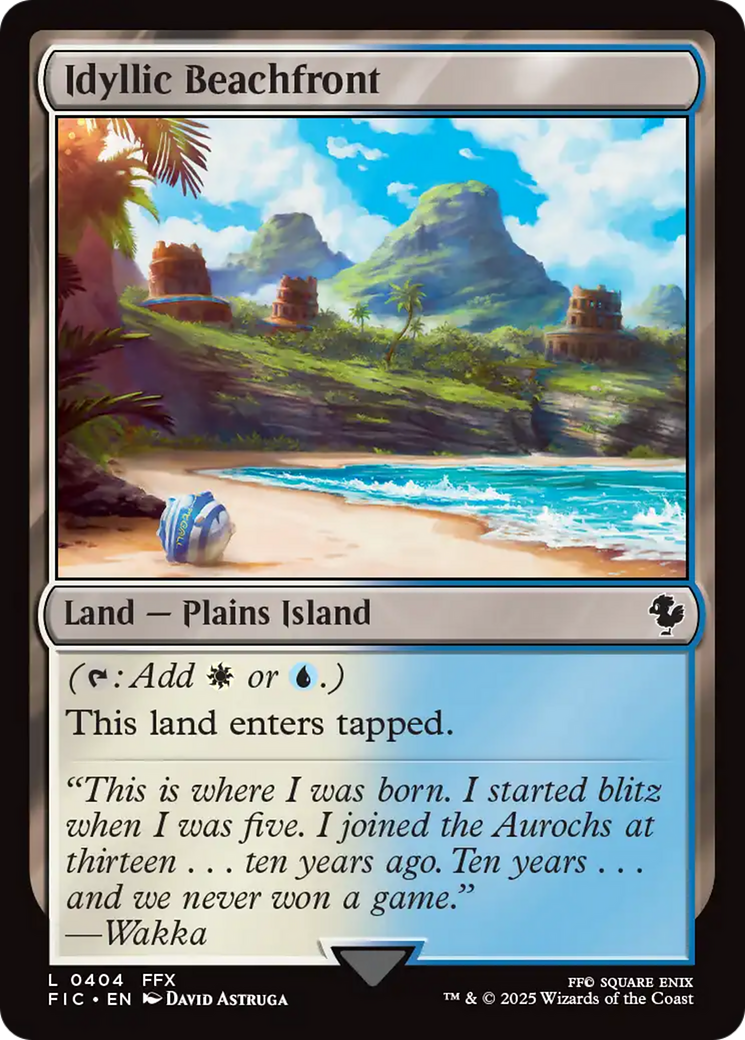 Idyllic Beachfront [FINAL FANTASY Commander] | Eastridge Sports Cards & Games