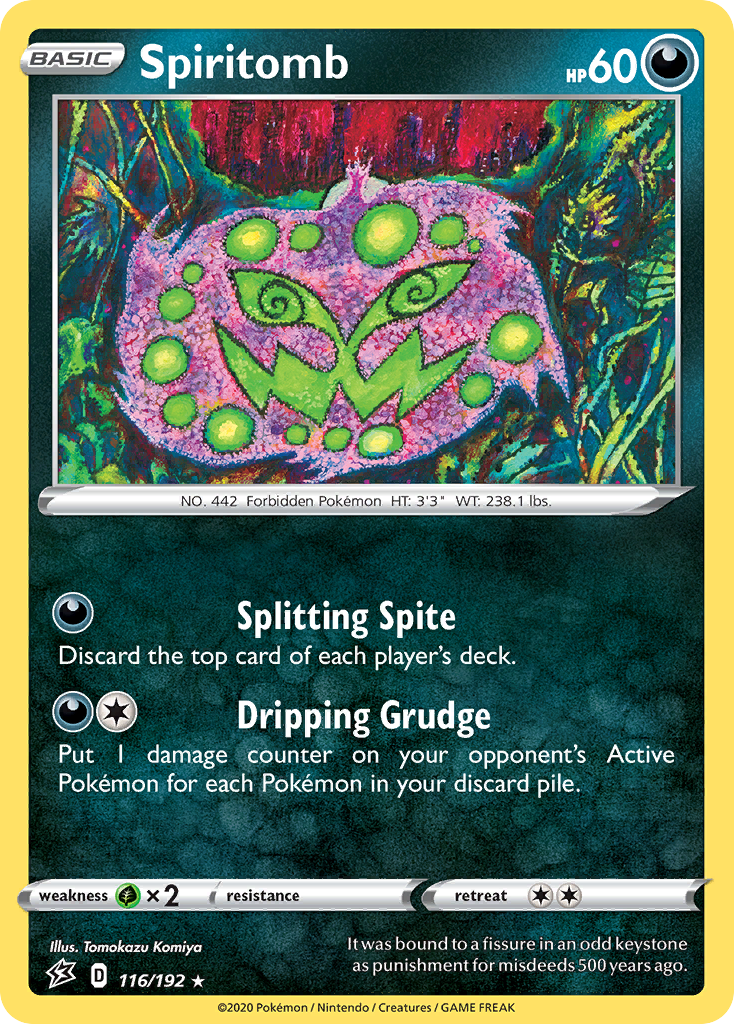 Spiritomb (116/192) [Sword & Shield: Rebel Clash] | Eastridge Sports Cards & Games