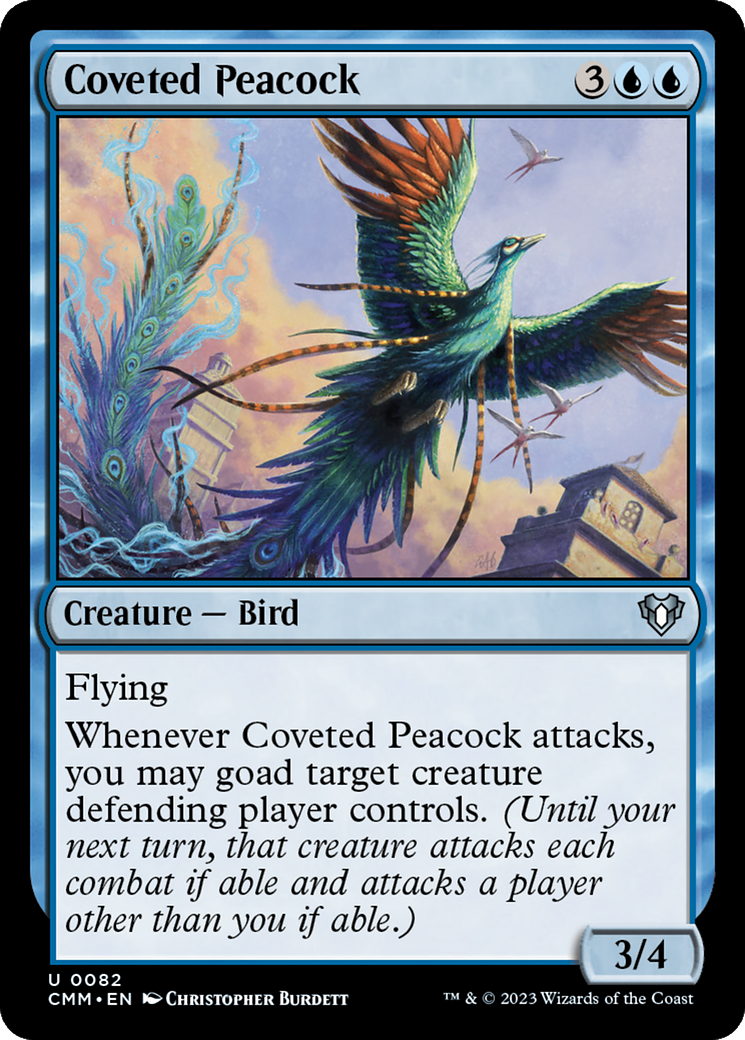 Coveted Peacock [Commander Masters] | Eastridge Sports Cards & Games