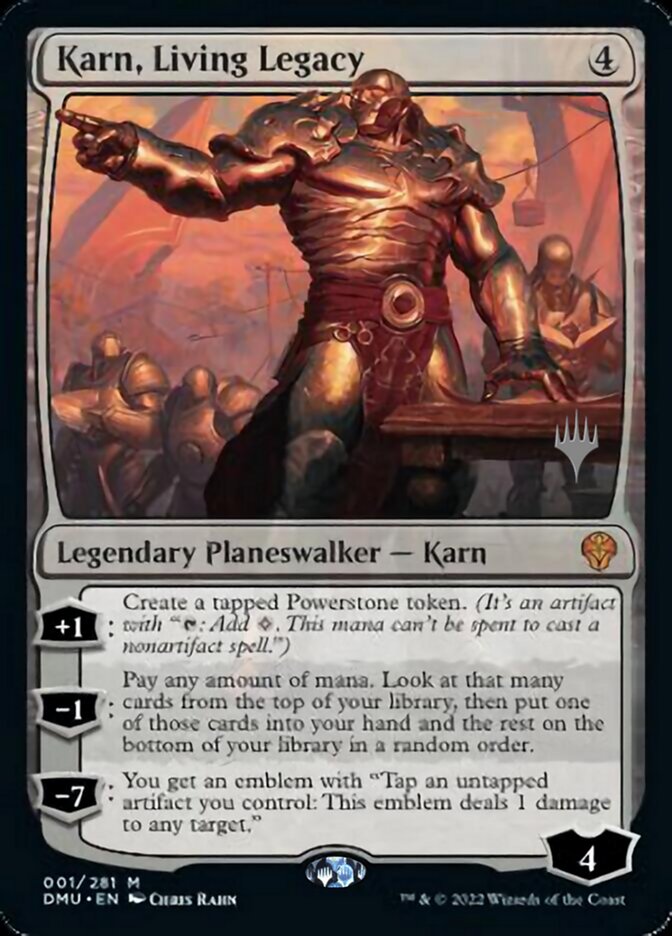 Karn, Living Legacy (Promo Pack) [Dominaria United Promos] | Eastridge Sports Cards & Games