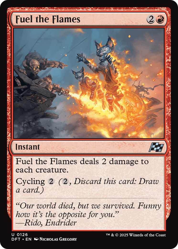 Fuel the Flames [Aetherdrift] | Eastridge Sports Cards & Games