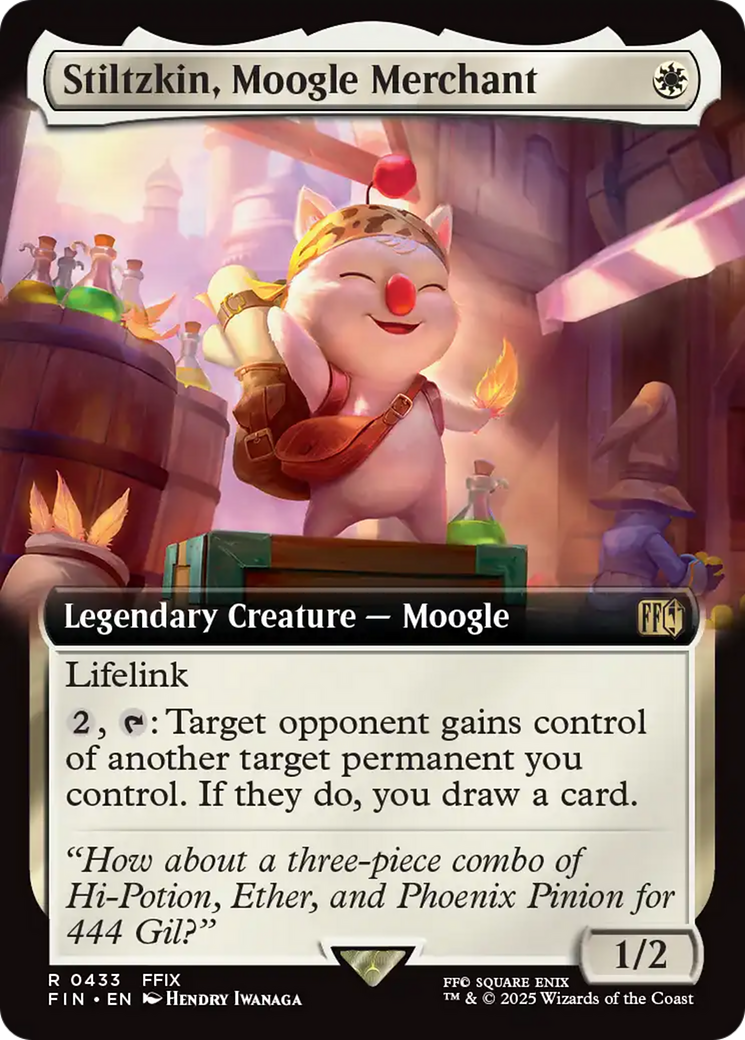Stiltzkin, Moogle Merchant (Extended Art) [FINAL FANTASY] | Eastridge Sports Cards & Games