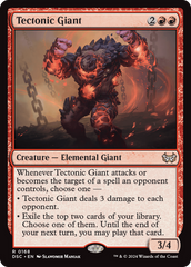 Tectonic Giant [Duskmourn: House of Horror Commander] | Eastridge Sports Cards & Games