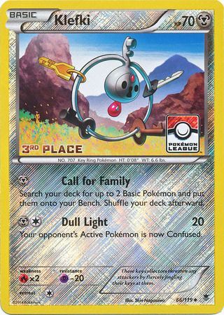 Klefki (66/119) (League Promo 3rd Place) [XY: Phantom Forces] | Eastridge Sports Cards & Games