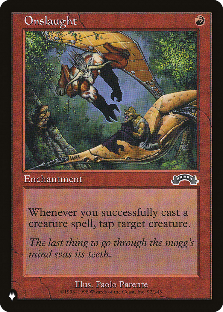 Onslaught [The List] | Eastridge Sports Cards & Games