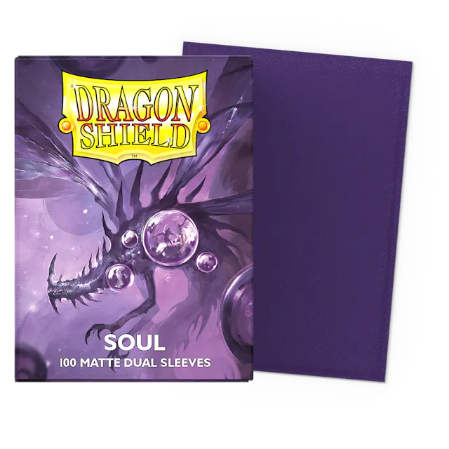 Dragon Shield Matte Dual Card Sleeves 100ct - Soul | Eastridge Sports Cards & Games