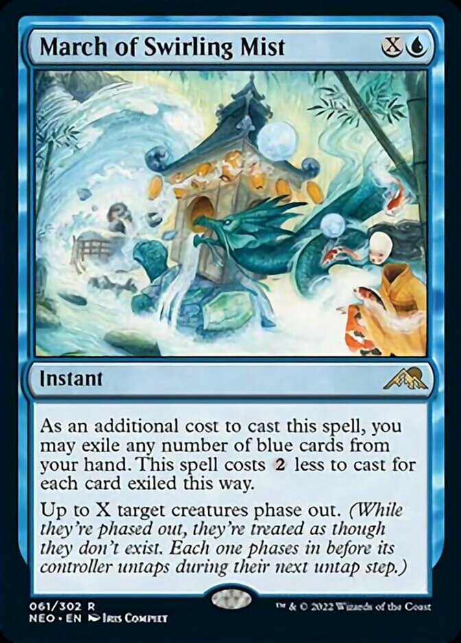 March of Swirling Mist [Kamigawa: Neon Dynasty] | Eastridge Sports Cards & Games