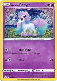 Galarian Ponyta (SWSH013) (General Mills Promo) [Sword & Shield: Black Star Promos] | Eastridge Sports Cards & Games